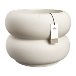 amber roll low 60 leinenweiß